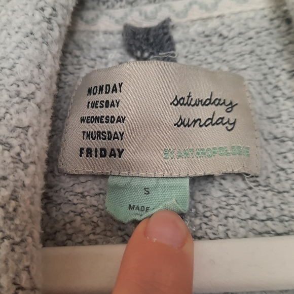 Anthropologie Saturday and Sunday Cardigan S - Picture 4 of 5
